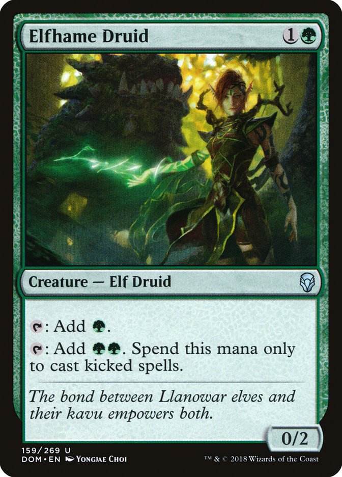 Elfhame Druid (159) [Dominaria] | Odin's Place