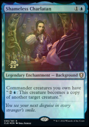 Shameless Charlatan [Commander Legends: Battle for Baldur's Gate Prerelease Promos] | Odin's Place