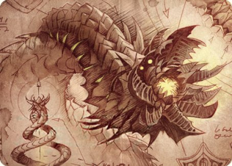 Wurmcoil Engine Art Card [The Brothers' War Art Series] | Odin's Place