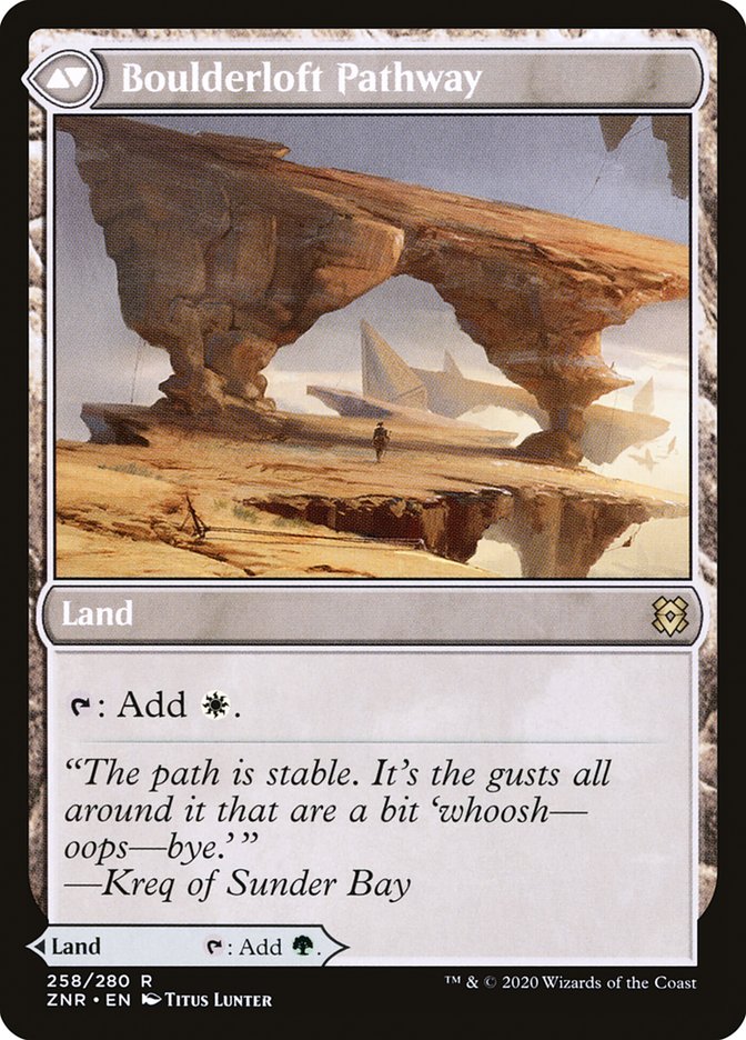 Branchloft Pathway // Boulderloft Pathway [Zendikar Rising] | Odin's Place