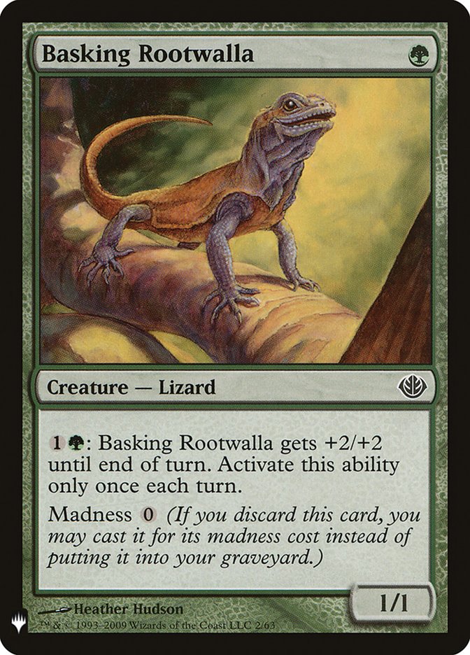 Basking Rootwalla [Mystery Booster] | Odin's Place
