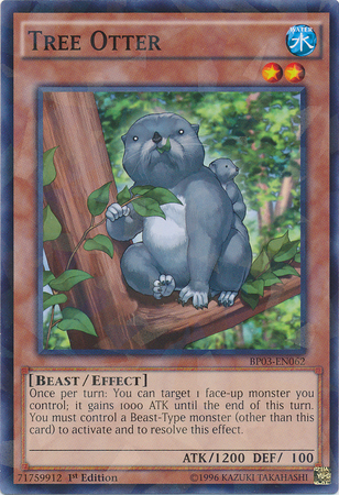 Tree Otter [BP03-EN062] Shatterfoil Rare | Odin's Place