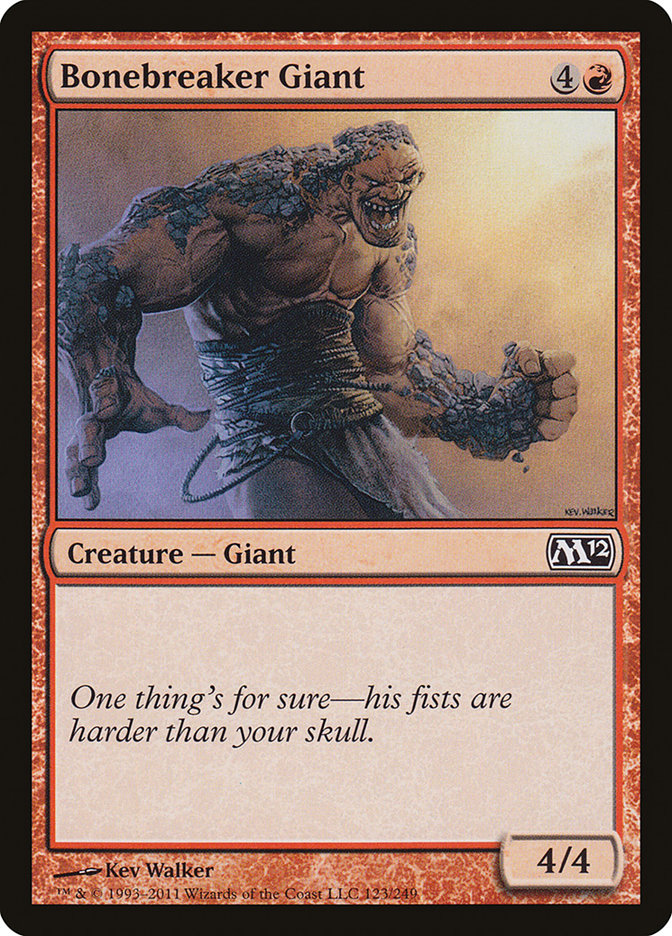 Bonebreaker Giant (123) [Magic 2012] | Odin's Place