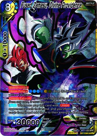Fused Zamasu, Divine Providence (SPR) (BT7-123) [Assault of the Saiyans] | Odin's Place
