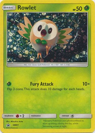 Rowlet (SM01) (General Mills Promo) [Sun & Moon: Black Star Promos] | Odin's Place