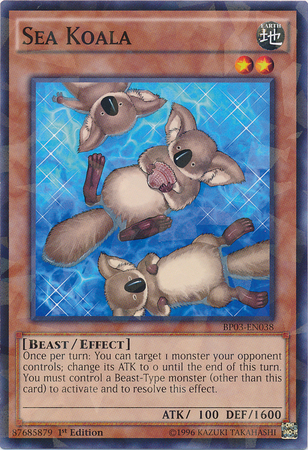 Sea Koala [BP03-EN038] Shatterfoil Rare | Odin's Place