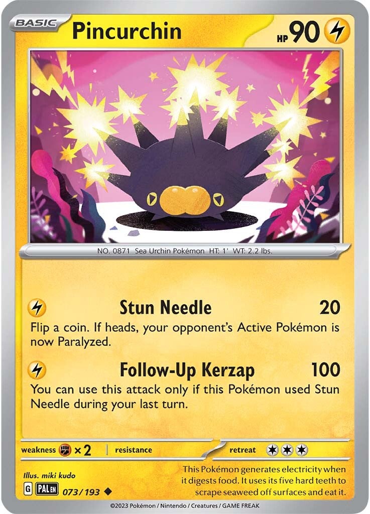 Pincurchin (073/193) [Scarlet & Violet: Paldea Evolved] | Odin's Place