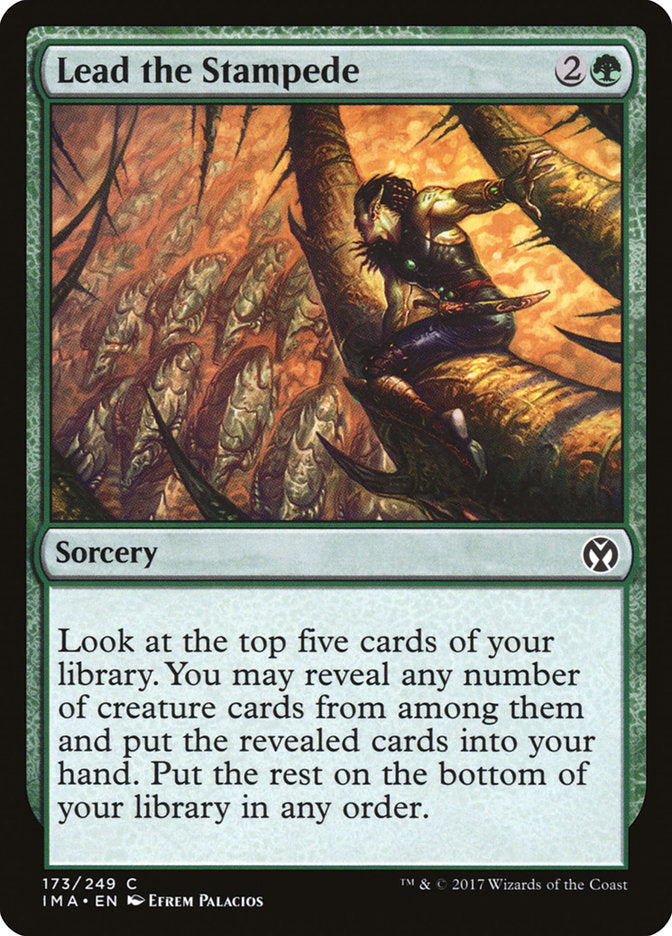 Lead the Stampede (173) [Iconic Masters] | Odin's Place