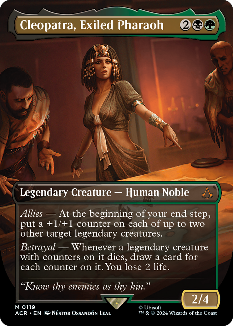 Cleopatra, Exiled Pharaoh (Borderless) [Assassin's Creed] | Odin's Place