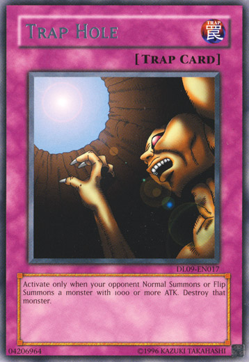 Trap Hole (Silver) [DL09-EN017] Rare | Odin's Place
