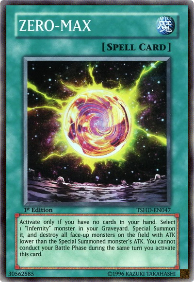 Zero-Max [TSHD-EN047] Super Rare | Odin's Place