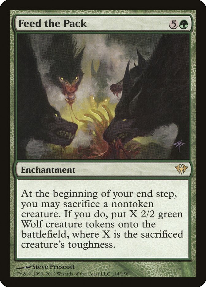Feed the Pack (114) [Dark Ascension] | Odin's Place
