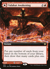 Valakut Awakening // Valakut Stoneforge (Extended Art) [Zendikar Rising] | Odin's Place