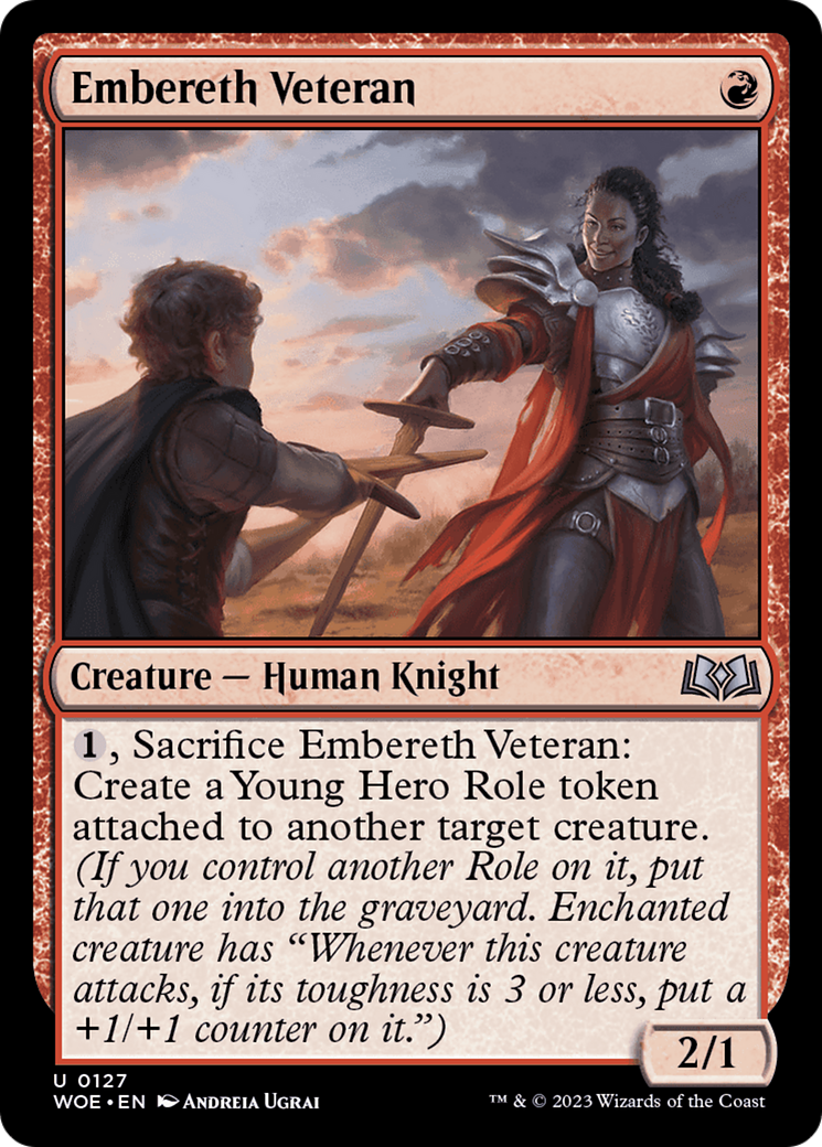 Embereth Veteran [Wilds of Eldraine] | Odin's Place