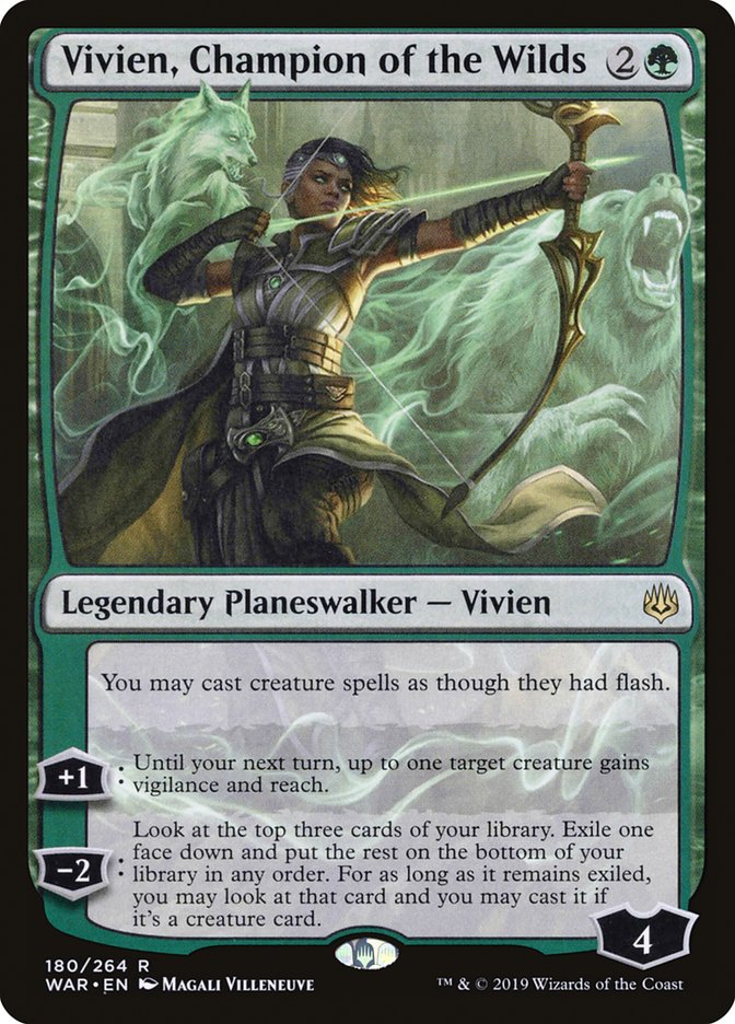 Vivien, Champion of the Wilds (180) [War of the Spark] | Odin's Place