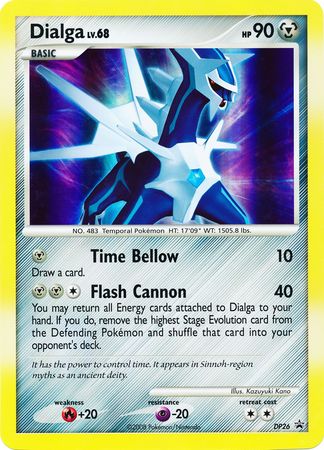 Dialga (DP26) (Jumbo Card) [Diamond & Pearl: Black Star Promos] | Odin's Place