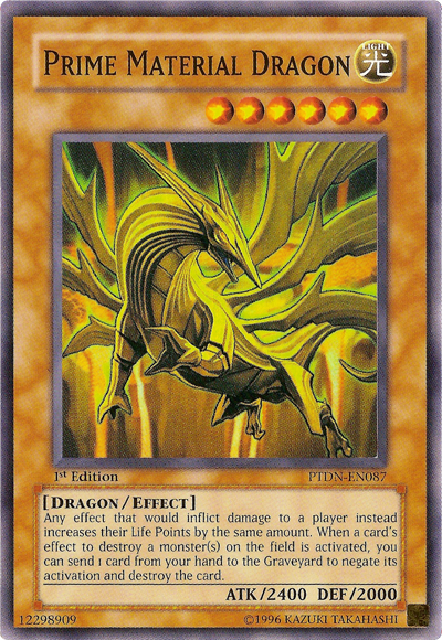 Prime Material Dragon [PTDN-EN087] Super Rare | Odin's Place