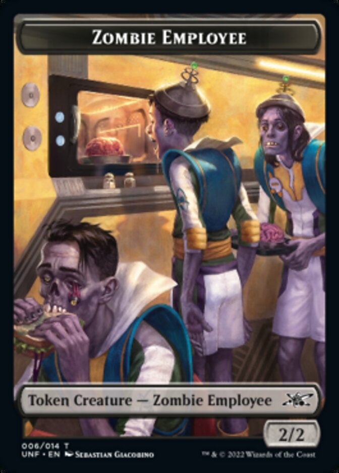 Zombie Employee Token [Unfinity Tokens] | Odin's Place