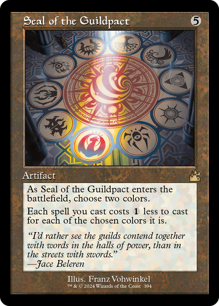 Seal of the Guildpact (Retro Frame) [Ravnica Remastered] | Odin's Place