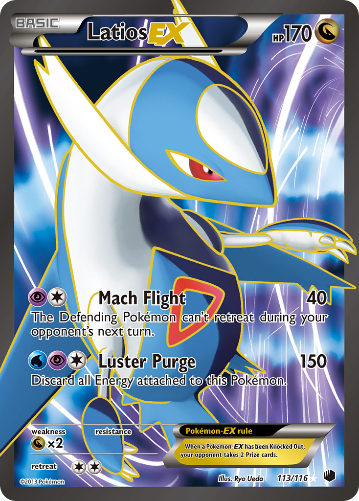 Latios EX (113/116) [Black & White: Plasma Freeze] | Odin's Place