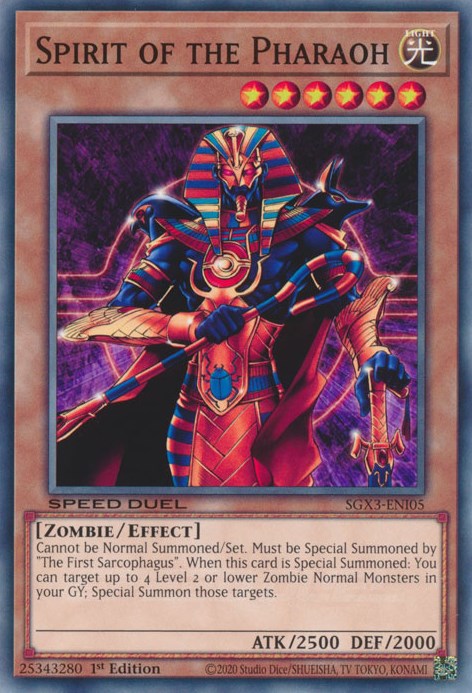 Spirit of the Pharaoh [SGX3-ENI05] Common | Odin's Place