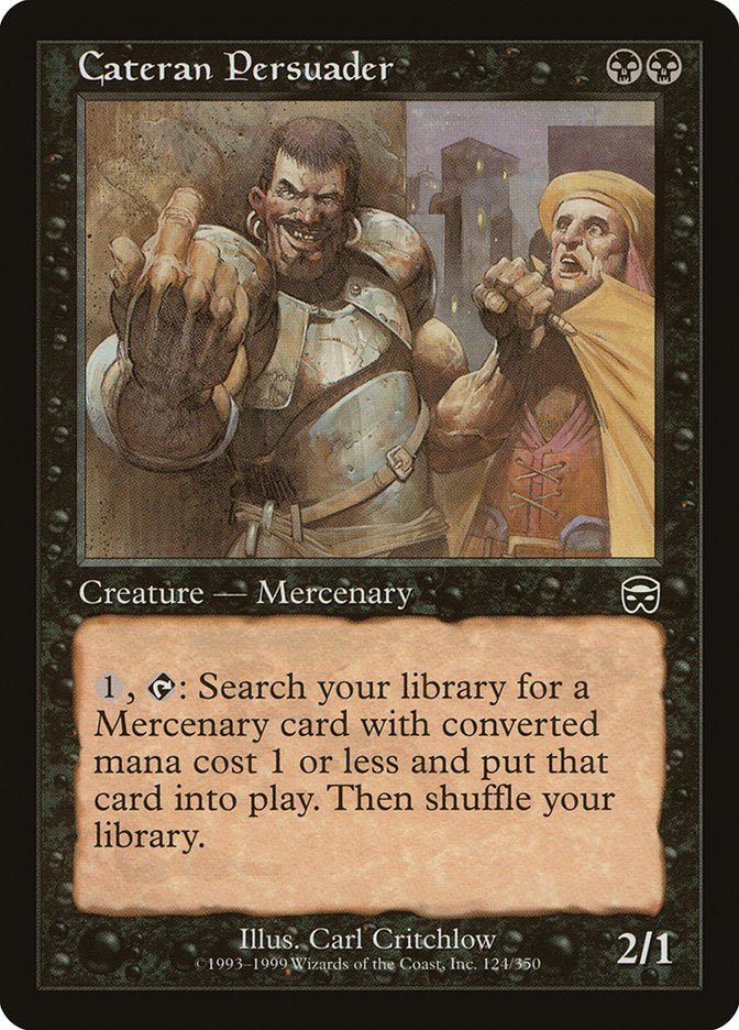 Cateran Persuader (124) [Mercadian Masques] | Odin's Place