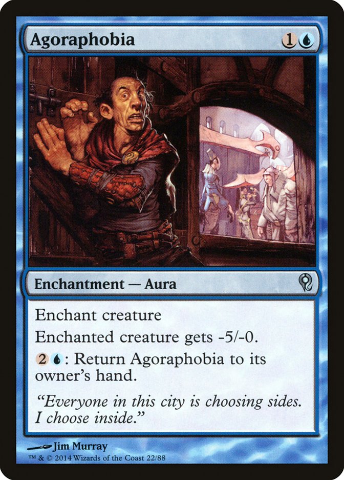 Agoraphobia (22) [Duel Decks: Jace vs. Vraska] | Odin's Place