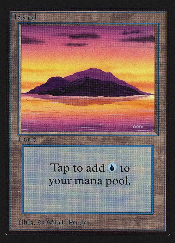 Island (Sunset / Signature on Right) [Collectors' Edition] | Odin's Place