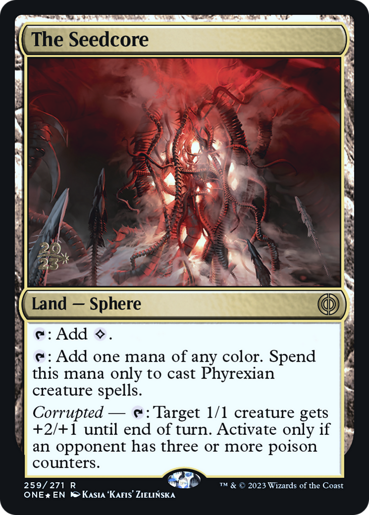 The Seedcore [Phyrexia: All Will Be One Prerelease Promos] | Odin's Place