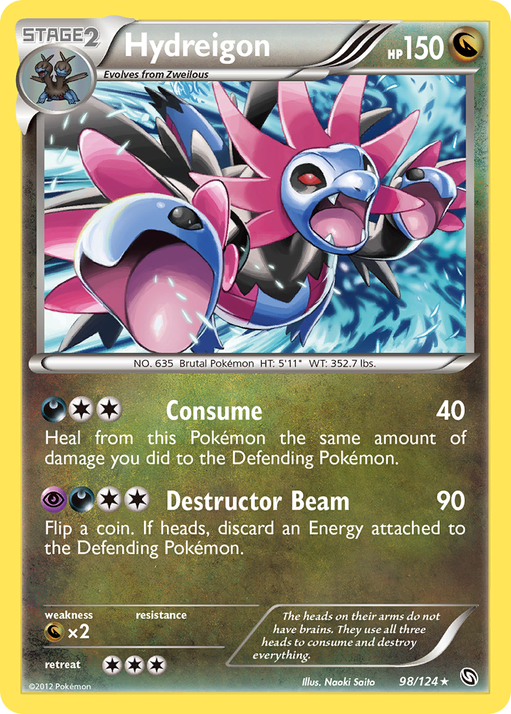 Hydreigon (98/124) [Black & White: Dragons Exalted] | Odin's Place