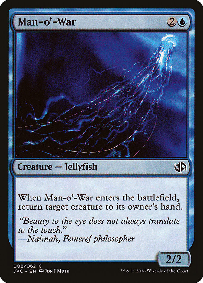 Man-o'-War (8) [Duel Decks Anthology] | Odin's Place
