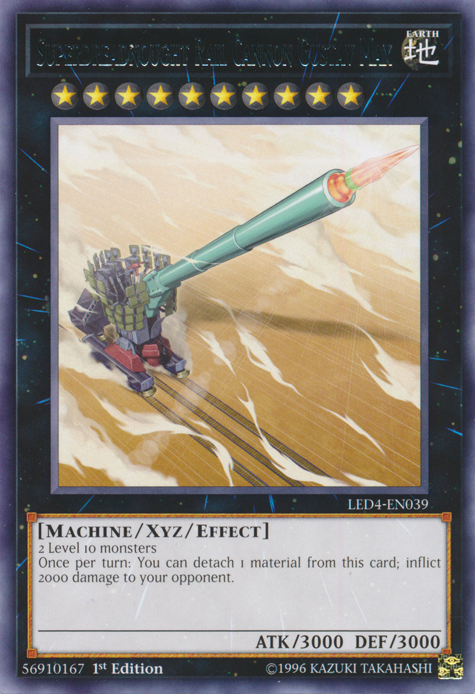 Superdreadnought Rail Cannon Gustav Max [LED4-EN039] Rare | Odin's Place