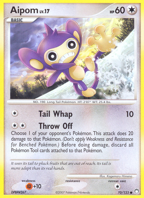 Aipom (70/123) [Diamond & Pearl: Mysterious Treasures] | Odin's Place