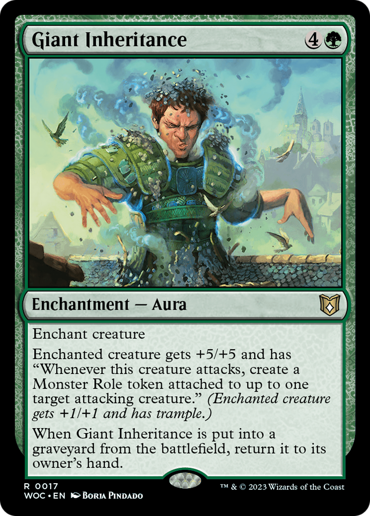Giant Inheritance [Wilds of Eldraine Commander] | Odin's Place