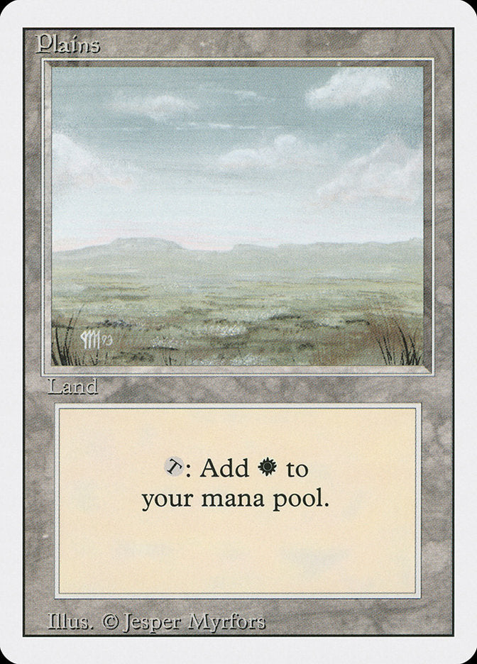 Plains (Signature on Left) [Revised Edition] | Odin's Place