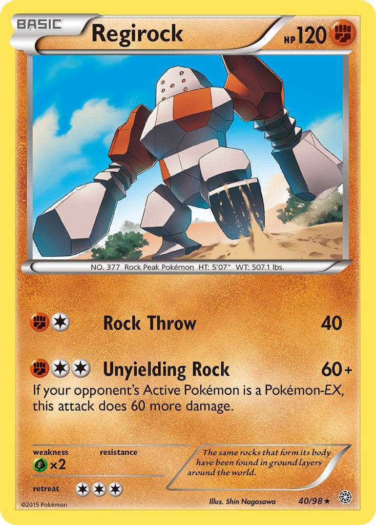 Regirock (40/98) (Theme Deck Exclusive) [XY: Ancient Origins] | Odin's Place