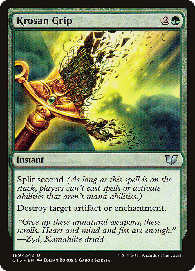 Krosan Grip (189) [Commander 2015] | Odin's Place