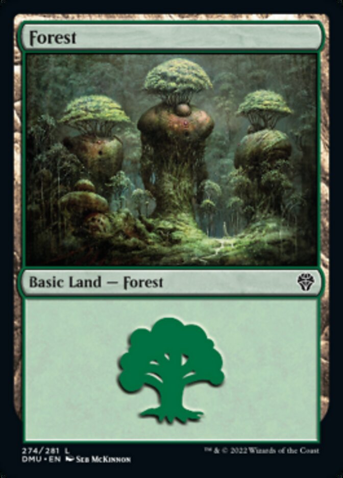 Forest (274) [Dominaria United] | Odin's Place