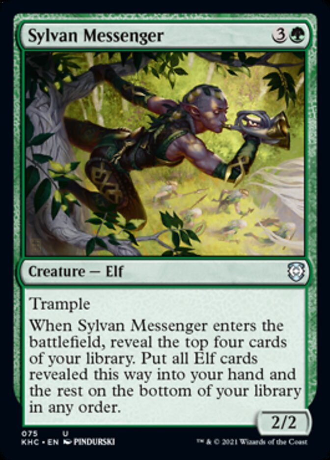 Sylvan Messenger [Kaldheim Commander] | Odin's Place