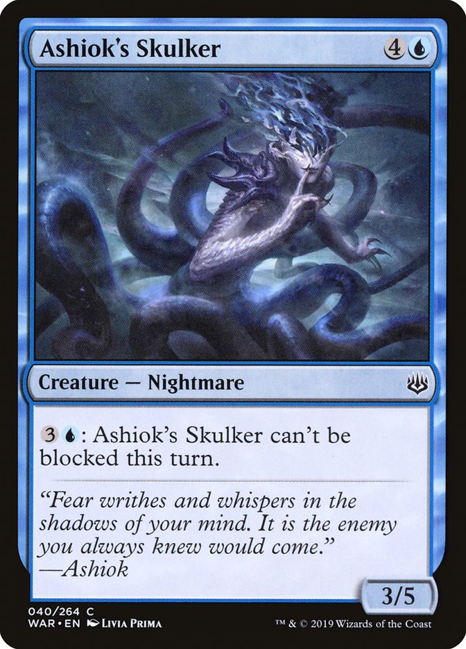 Ashiok's Skulker (40) [War of the Spark] | Odin's Place