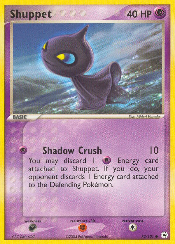 Shuppet (72/101) [EX: Hidden Legends] | Odin's Place