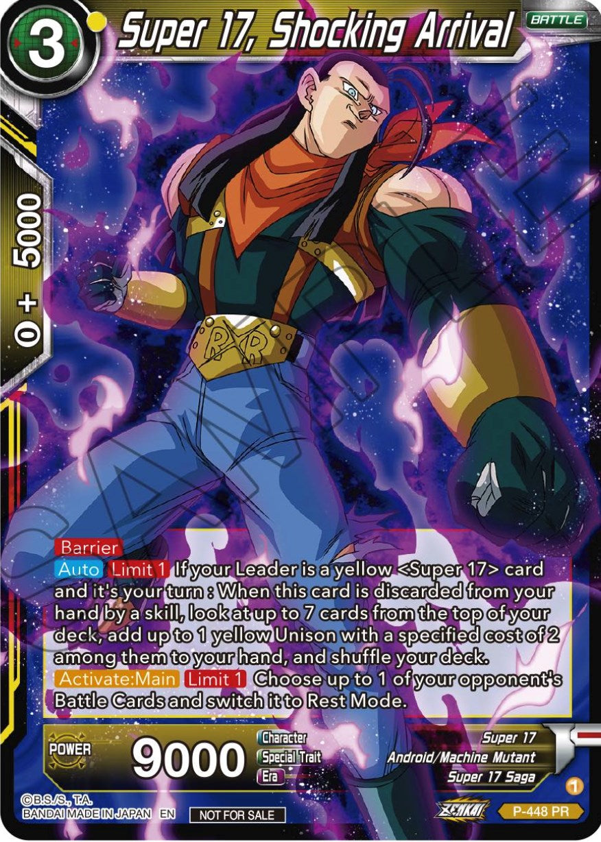 Super 17, Shocking Arrival (P-448) [Tournament Promotion Cards] | Odin's Place