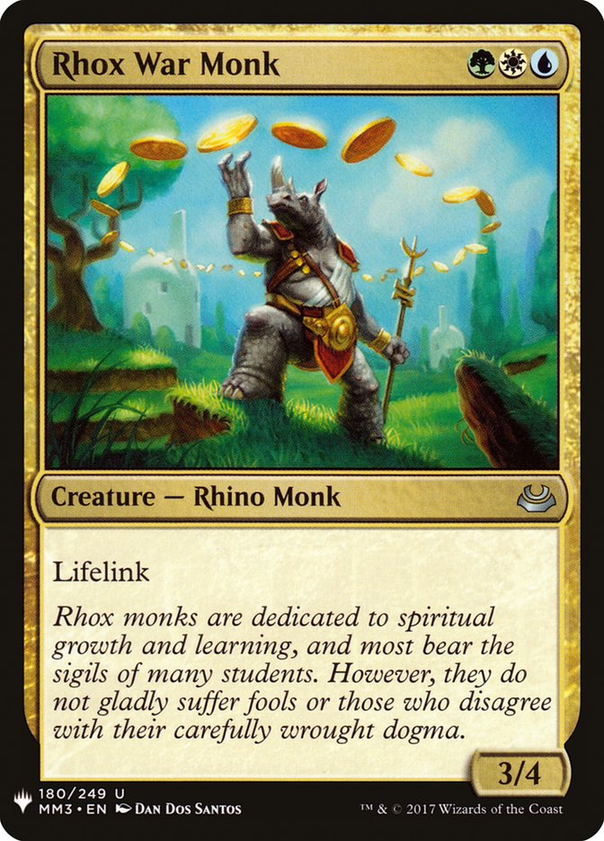 Rhox War Monk [Mystery Booster] | Odin's Place