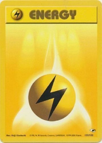 Lightning Energy (130/132) [Gym Heroes Unlimited] | Odin's Place