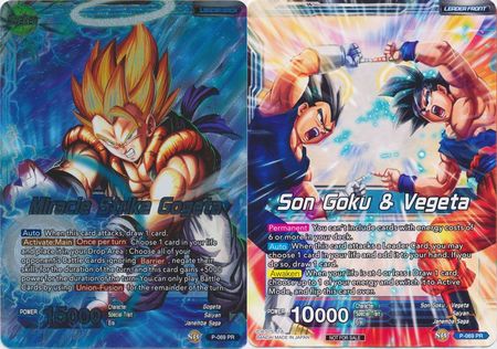 Son Goku & Vegeta // Miracle Strike Gogeta (Movie Promo) (P-069) [Promotion Cards] | Odin's Place