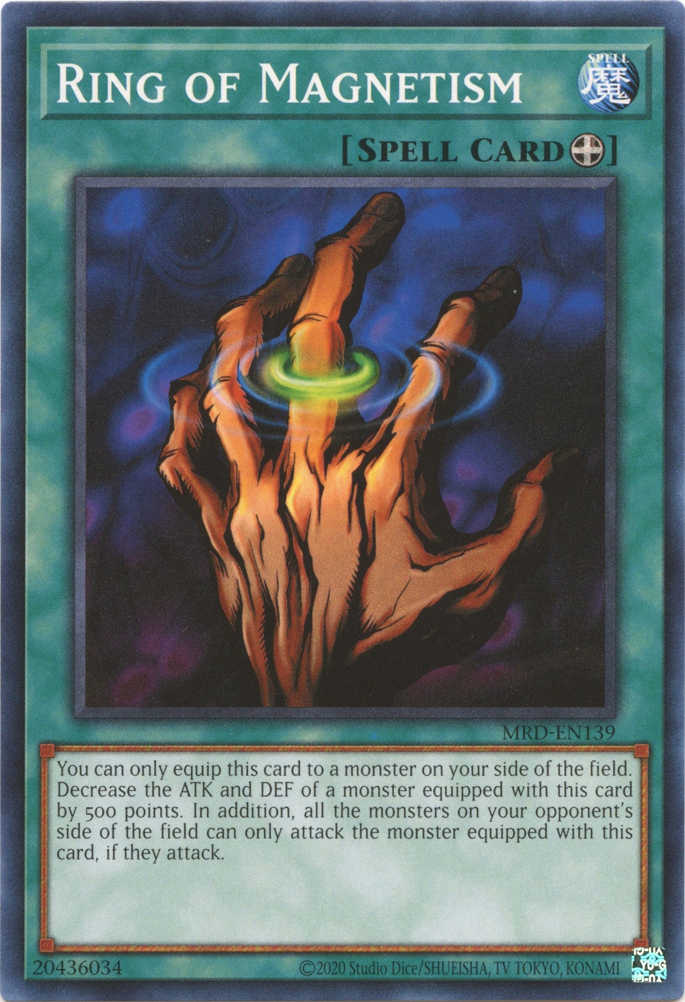 Ring of Magnetism (25th Anniversary) [MRD-EN139] Common | Odin's Place