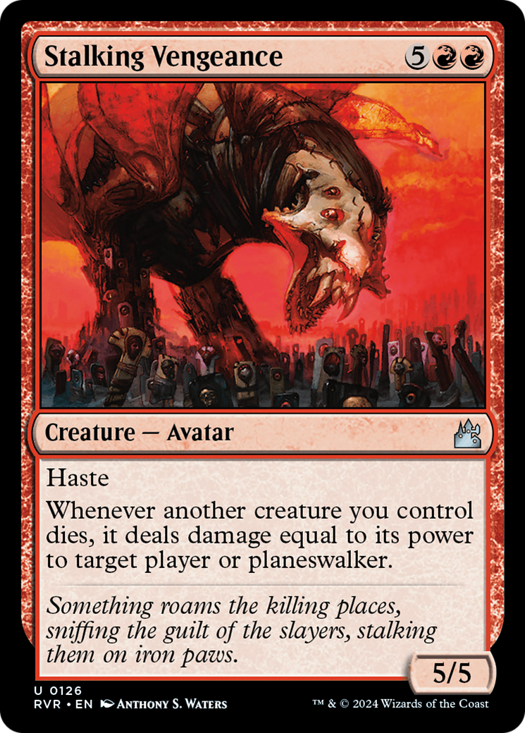 Stalking Vengeance [Ravnica Remastered] | Odin's Place