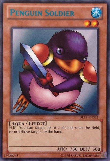 Penguin Soldier (Blue - DL18) [DL18-EN002] Rare | Odin's Place