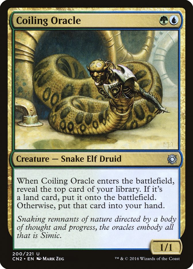 Coiling Oracle (200) [Conspiracy: Take the Crown] | Odin's Place