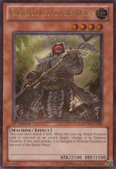 Karakuri Muso mdl 818 "Haipa" [STOR-EN083] Ultimate Rare | Odin's Place